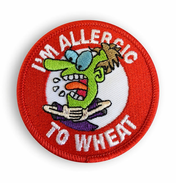 Wheat Allergy Sew-on Patch/Badges