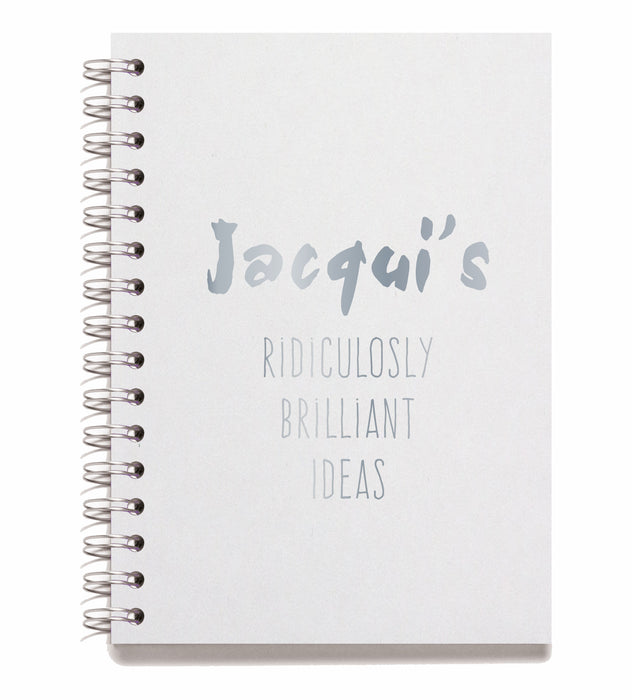 Personalised Wire Bound Note Books - Style i