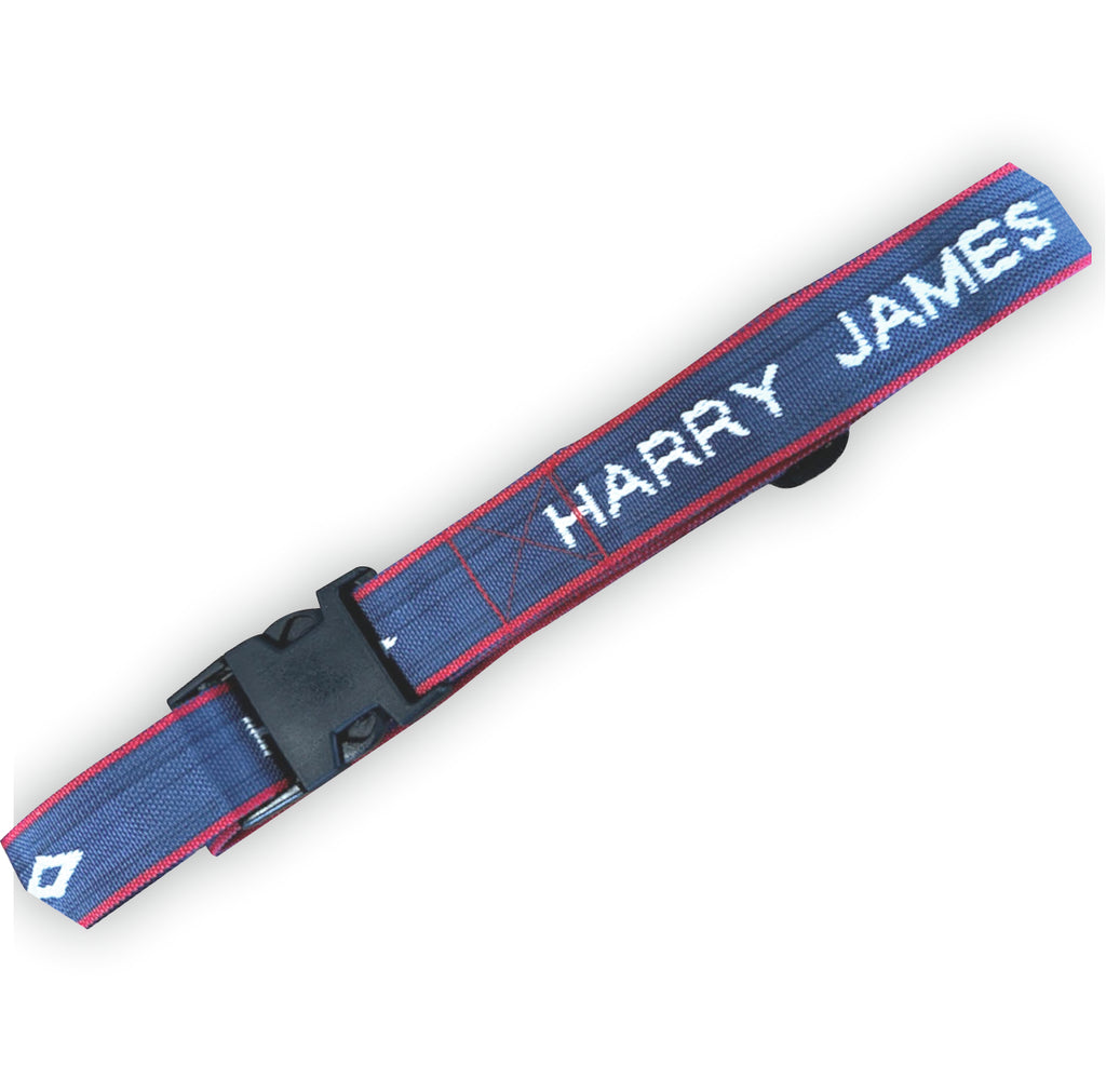 Personalised Woven Luggage Straps Nametape Express