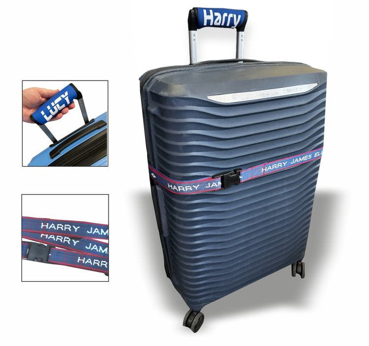 Luggage Straps and Handle Wraps - Personalised