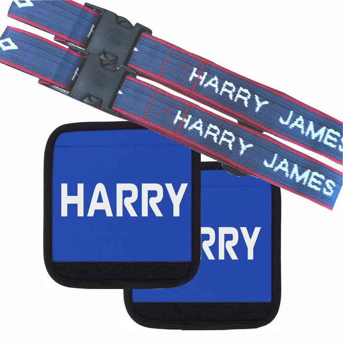 Luggage Straps and Handle Wraps - Personalised