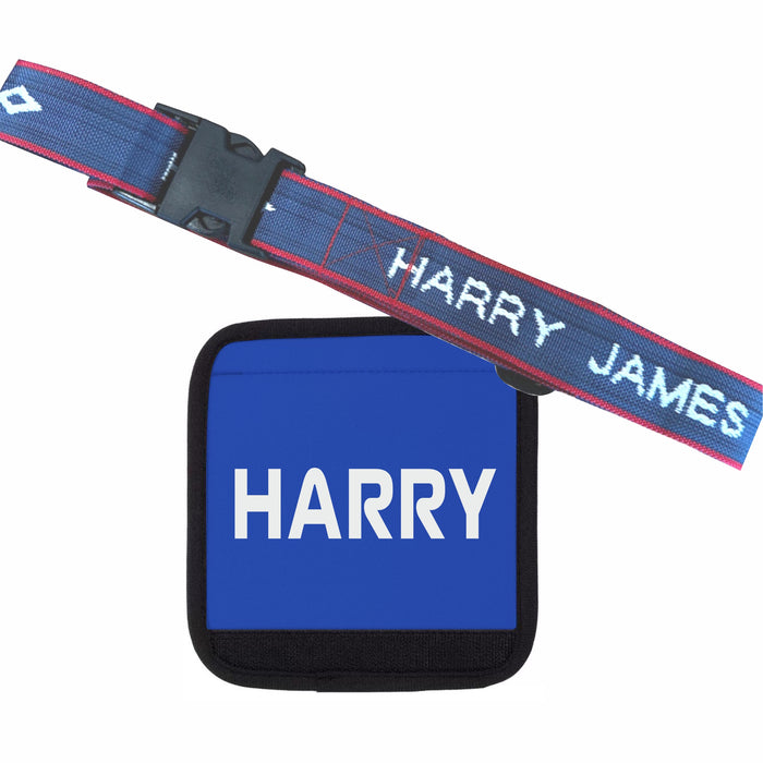 Luggage Straps and Handle Wraps - Personalised