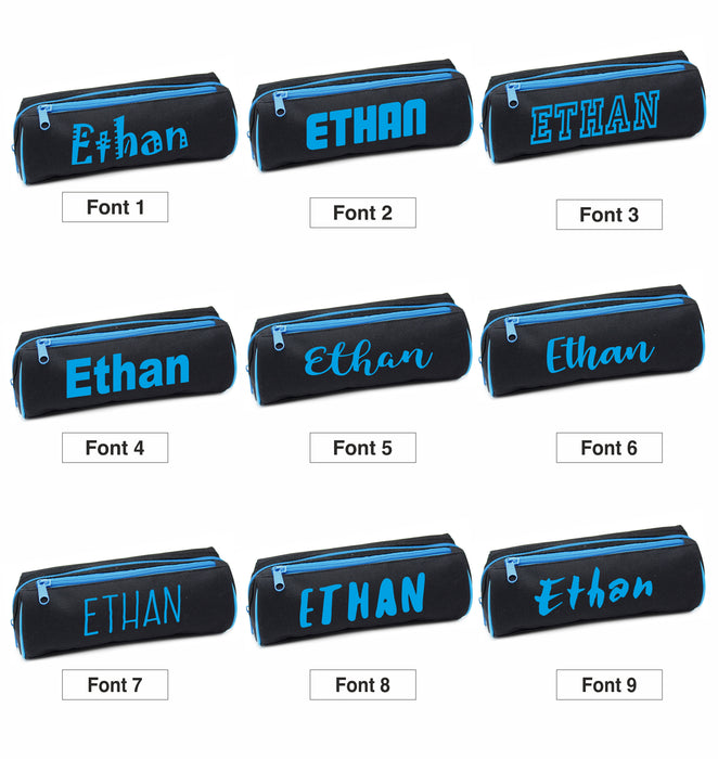 Double Zip Pencil Case