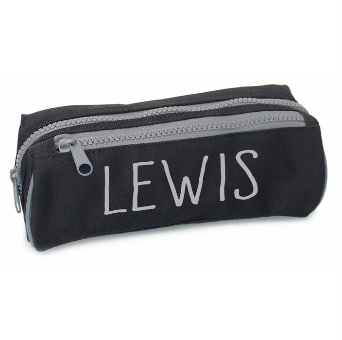 Double Zip Pencil Case