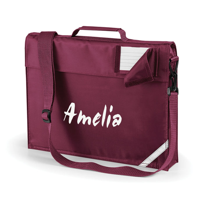 Premium Bookbag with Name - Shoulder Strap