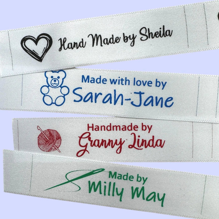 Sew-in Craft & Hobby 20mm Printed Garment Labels
