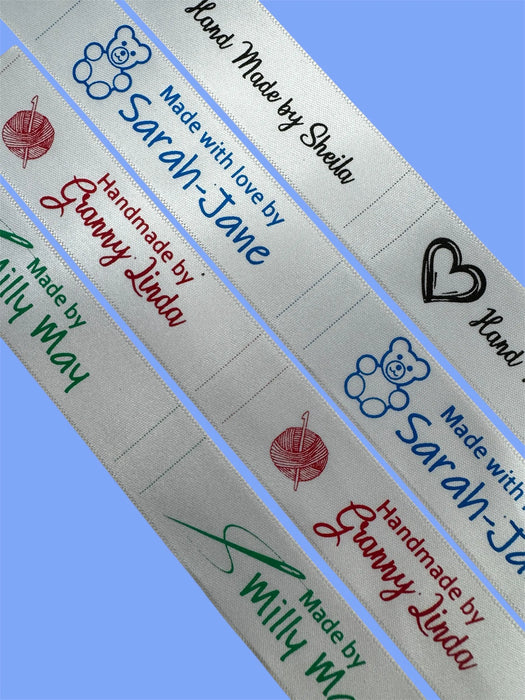 Sew-in Craft & Hobby 20mm Printed Garment Labels