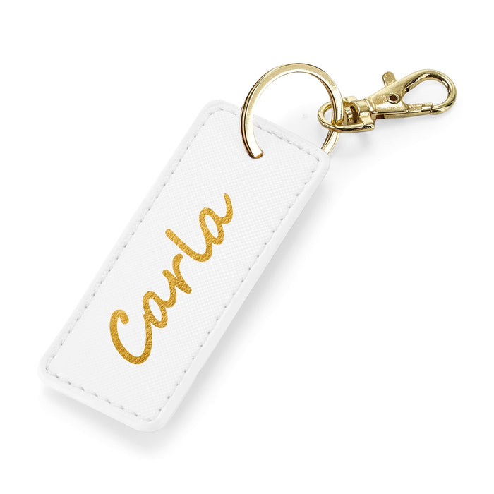 Key Ring / Bag Clip - Boutique Styling – Personalised with name