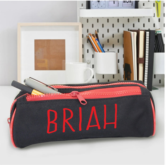 Double Zip Pencil Case