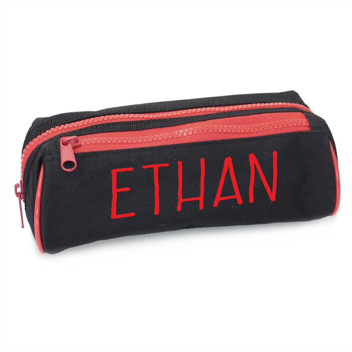 Double Zip Pencil Case