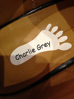 Shoe Tapes - Peel & Stick Printed with Name