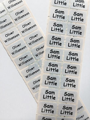 Mini Iron-On Printed Name Tapes