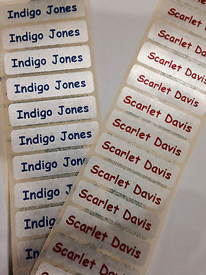 Iron-On Name Tapes with Colour Print