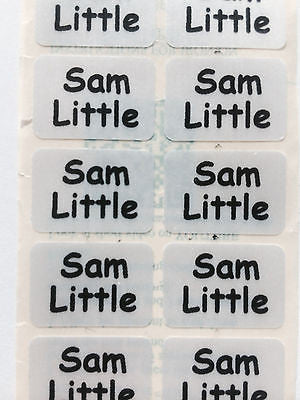 Mini Iron-On Printed Name Tapes