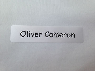 Large I.D. Tapes Pre-Cut Iron-On Name Tapes