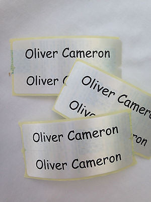 Large I.D. Tapes Pre-Cut Iron-On Name Tapes