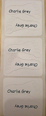 Shoe Tapes - Peel & Stick Printed with Name