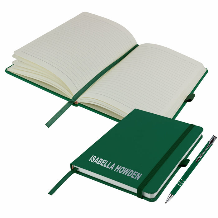 Mini A6 Personalised Notebook and Pen