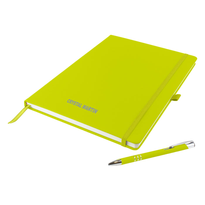 Personalised A4 Notebook with Pen