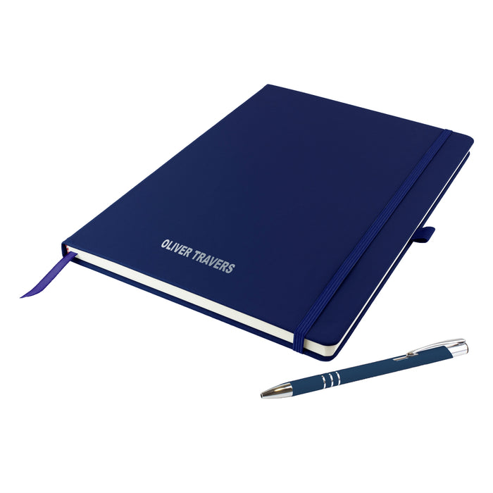Personalised A4 Notebook with Pen