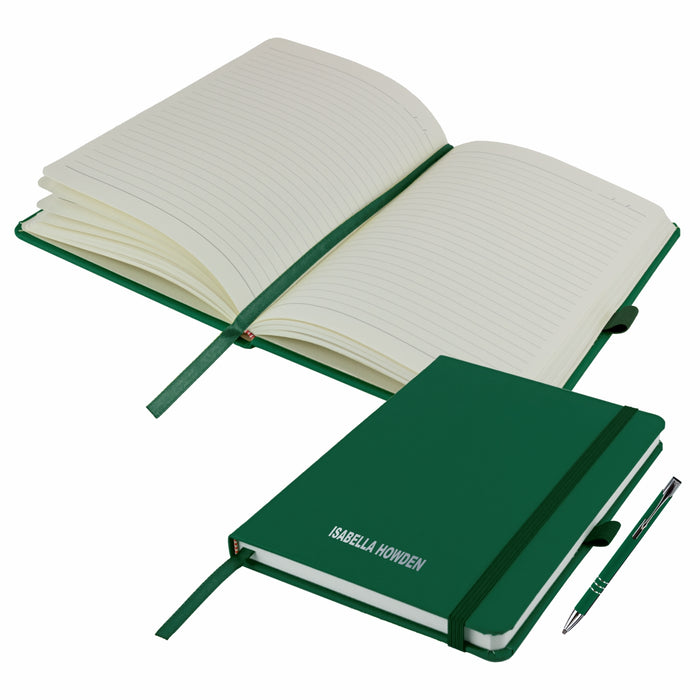 Personalised Notebooks and matching Pen