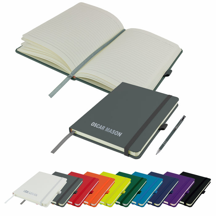 Personalised Notebooks and matching Pen