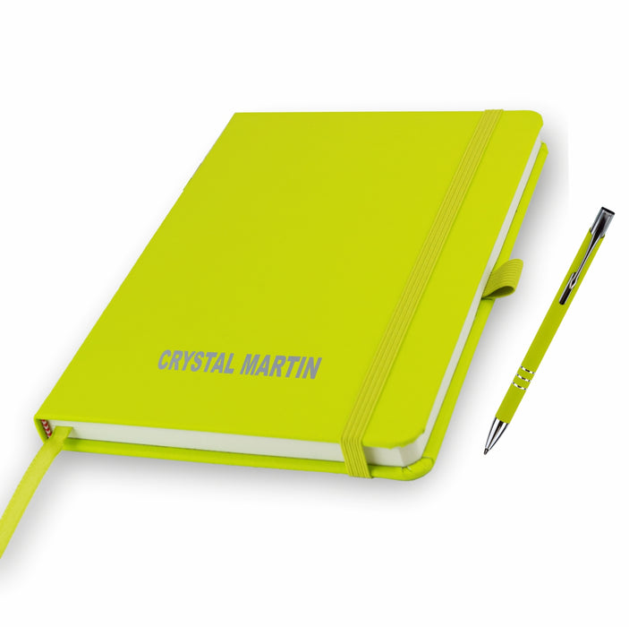 Personalised Notebooks and matching Pen