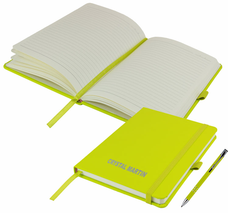 Personalised Notebooks and matching Pen