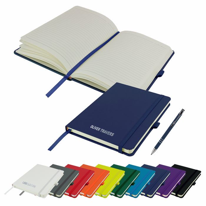 Personalised Notebooks and matching Pen