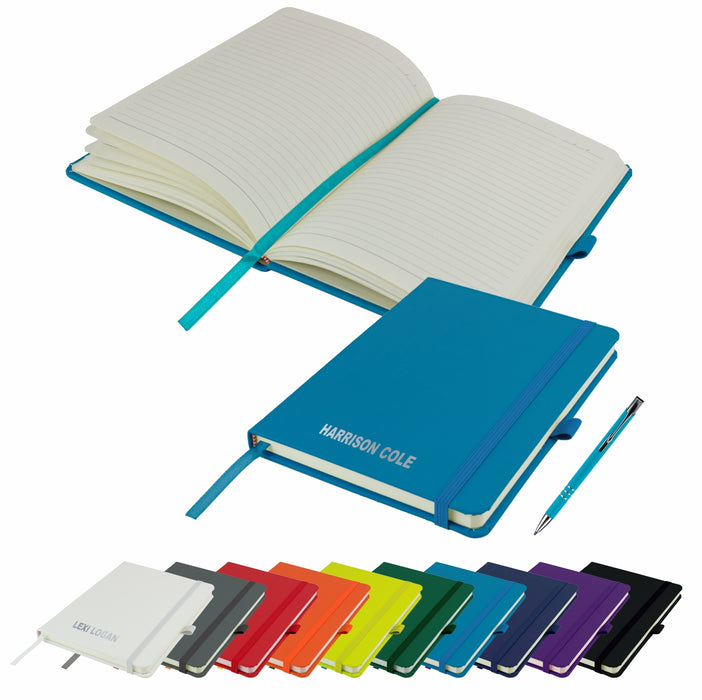 Personalised Notebooks and matching Pen