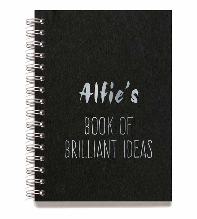 Personalised Wire Bound Note Books - Style H
