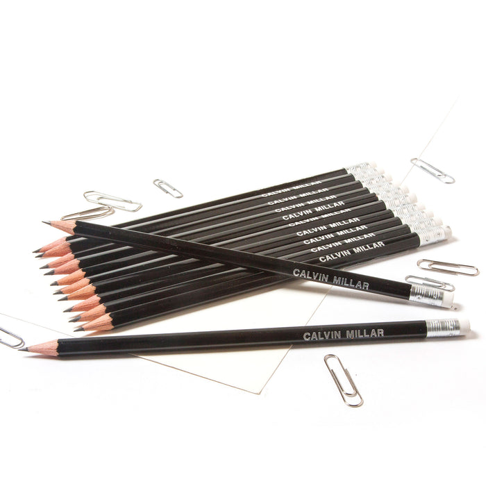 HB Graphite Pencils Printed with Name