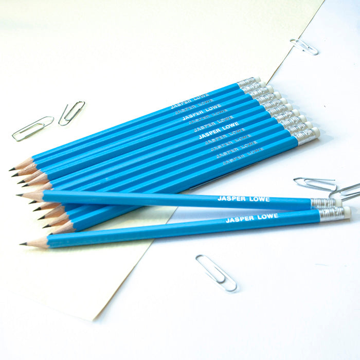 HB Graphite Pencils Printed with Name