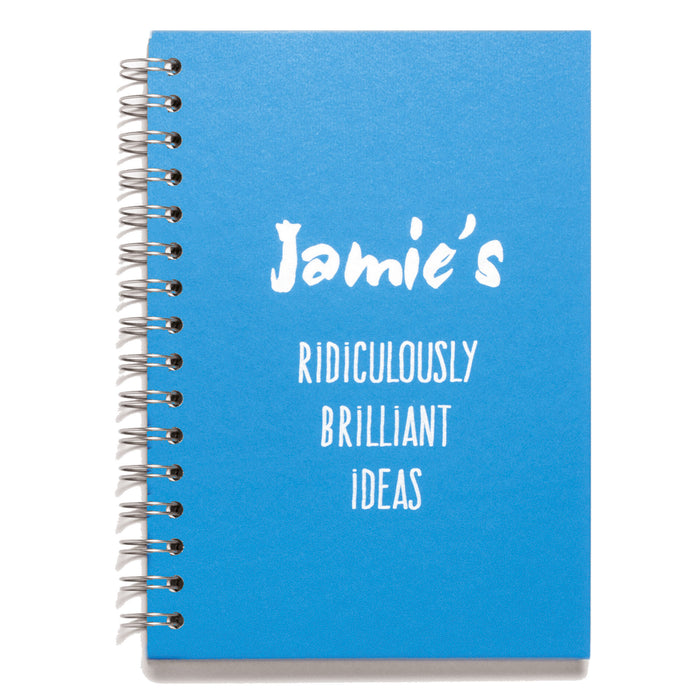 Personalised Wire Bound Note Books - Style i