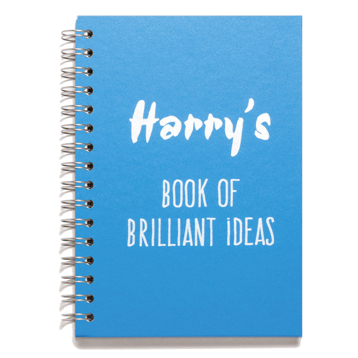 Personalised Wire Bound Note Books - Style H