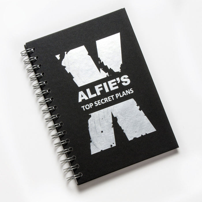 Personalised Wire Bound Note Books - Style B