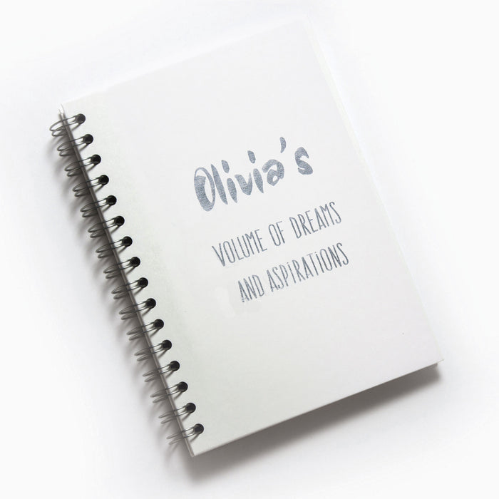 Personalised Wire Bound Note Books - Style D