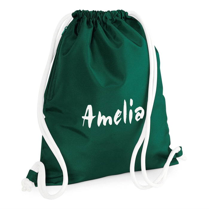 Premium GymSac / Pump / SwimBag Printed with Name