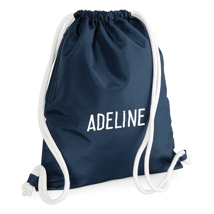 Premium GymSac / Pump / SwimBag Printed with Name