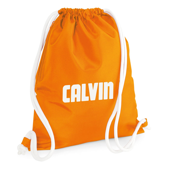 Premium GymSac / Pump / SwimBag Printed with Name