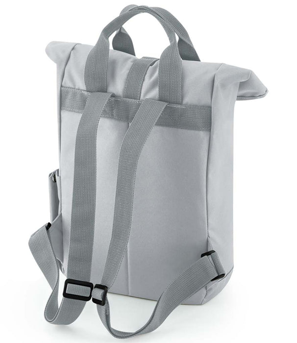 Roll Top Backpack Printed with Name