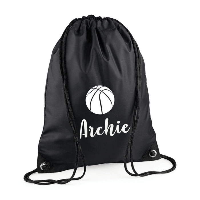 Pump Swim Bag Gym Sack with Name Logo Nametape Express