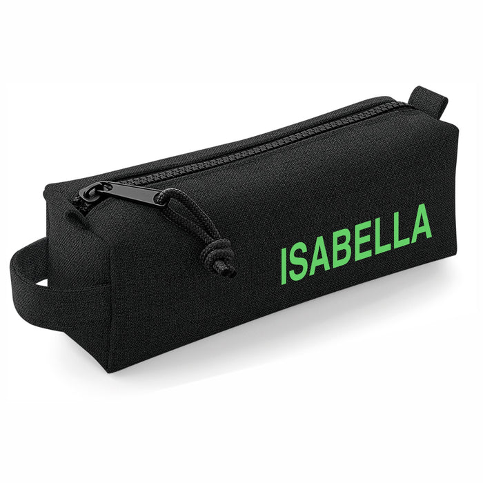 Black Block Style Pencil Case