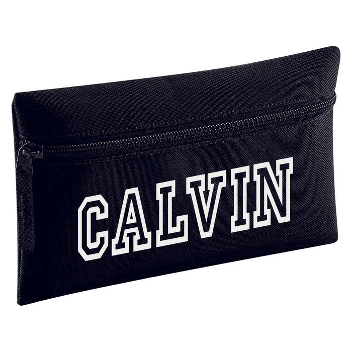 Zip Pencil Case Printed with Name