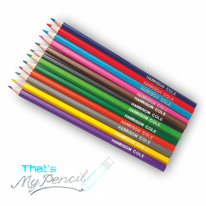 Embossed Colouring Pencils