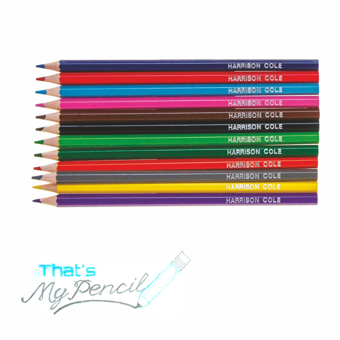 Embossed Colouring Pencils