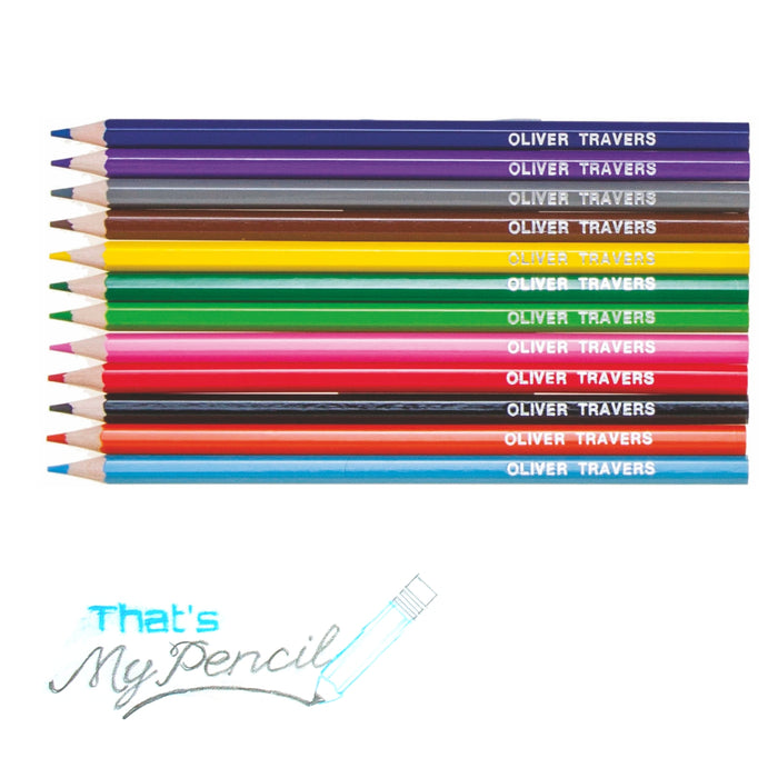 Embossed Colouring Pencils