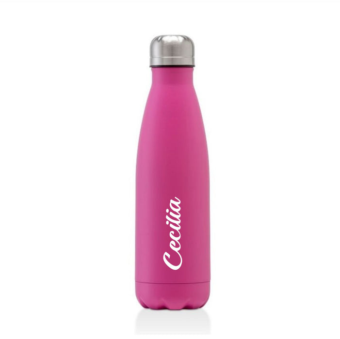 Water Bottle Printed with name