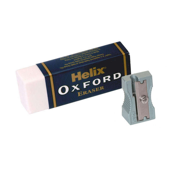 Helix Oxford Eraser & Sharpener Kit
