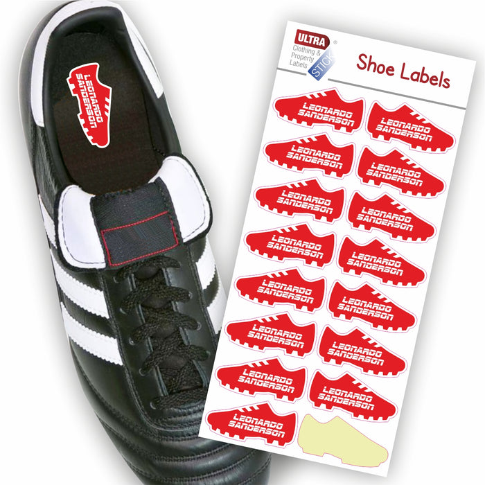 UltraStick Shoe Tapes - Football Boot Shape